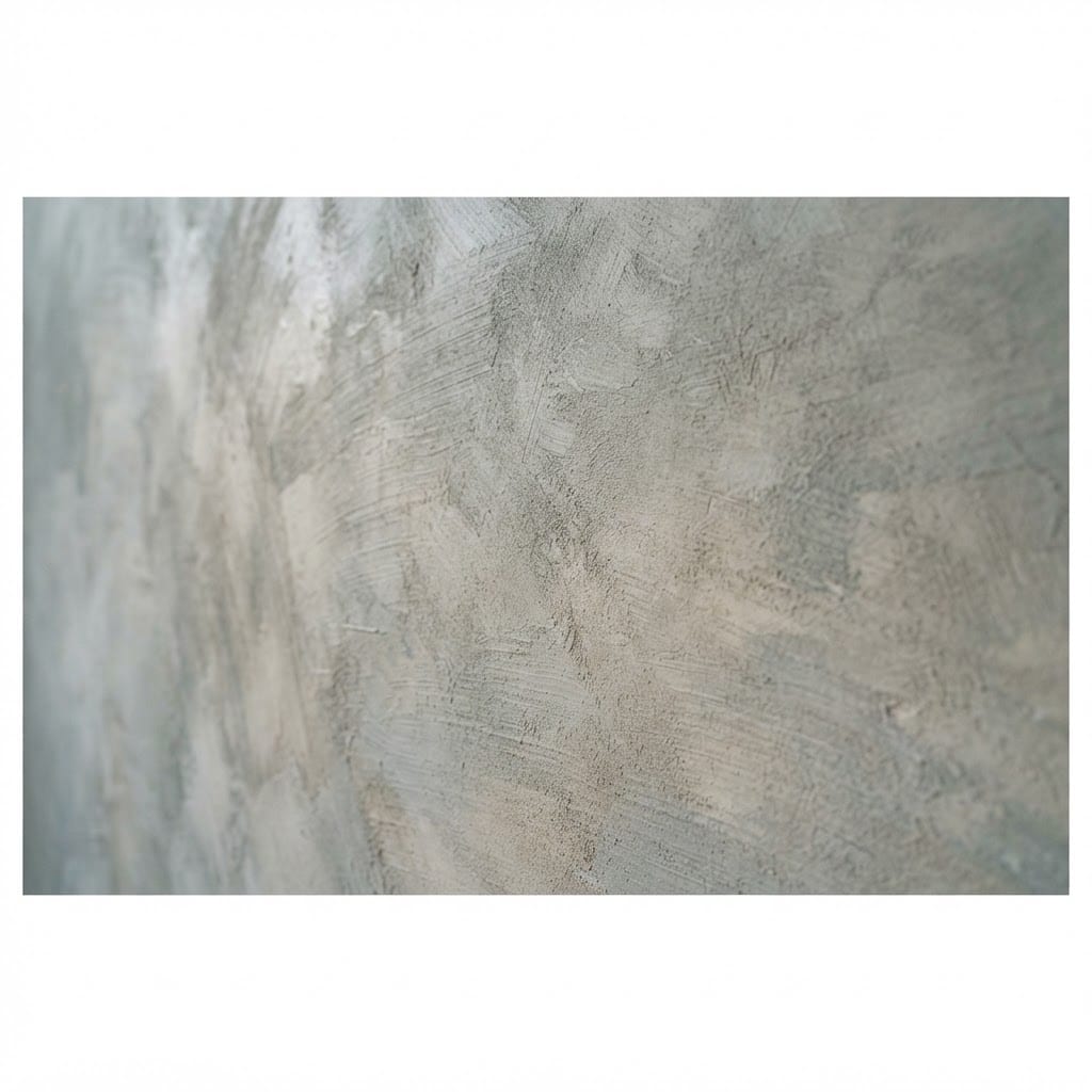 Close study of a prepared painted surface and application tools