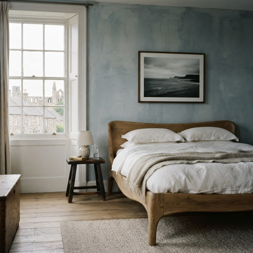 The Quiet Room, a hand-finished interior in East Neuk, Fife